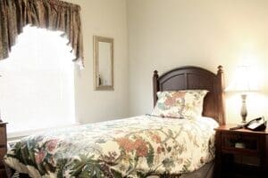 Bedroom at Charter Senior Living of Cookeville